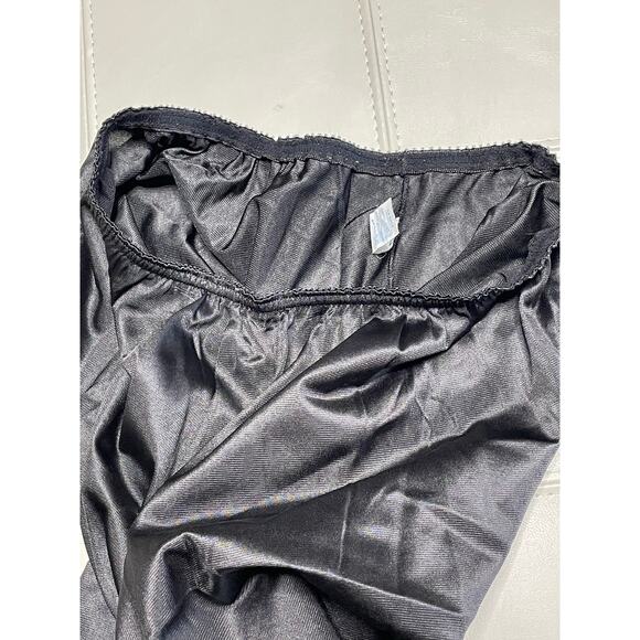 Warner's Perfect Measure Black 100% Nylon Vintage Half Slip - Picture 4 of 6
